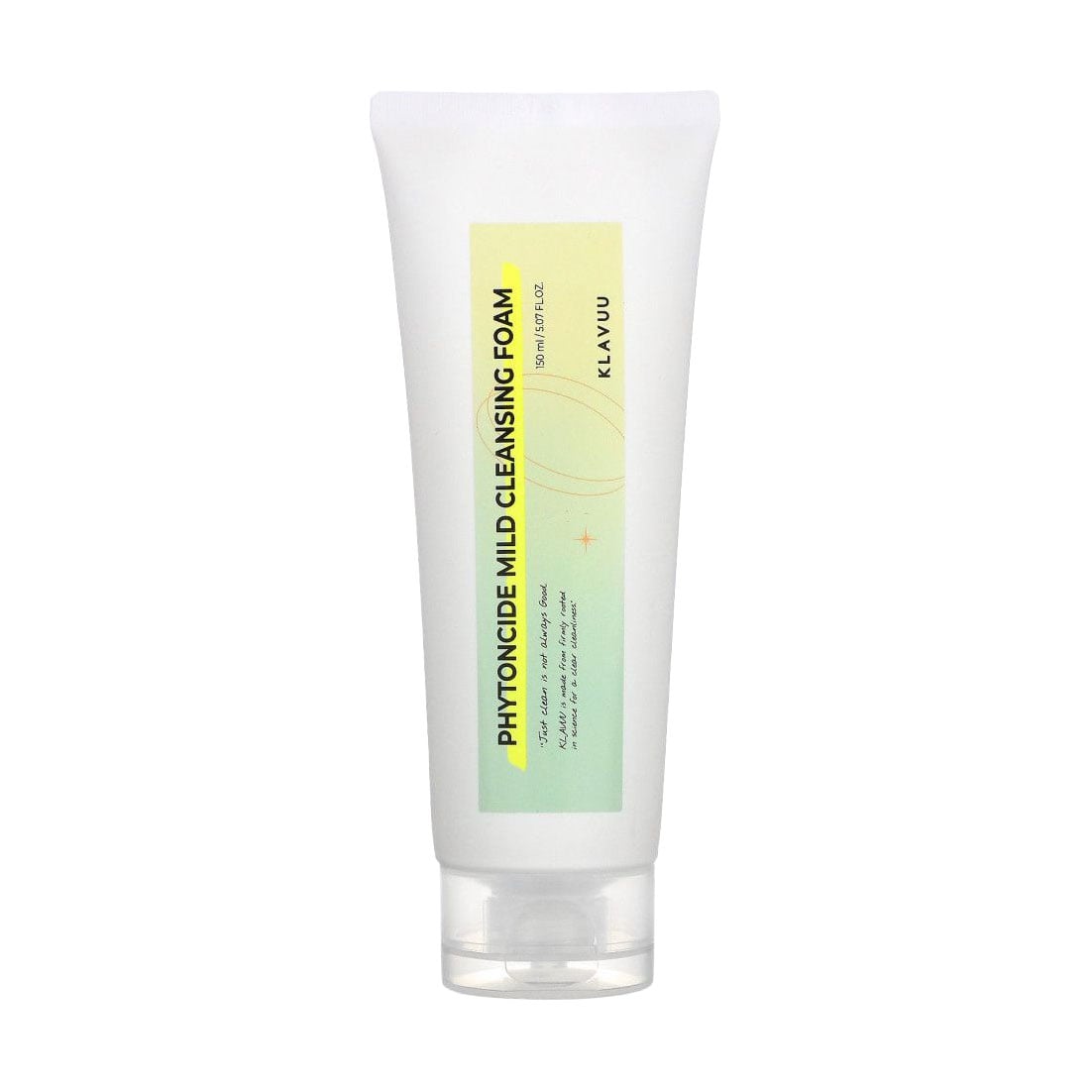 М'яка очищувальна пінка для обличчя Klavuu Phytoncide Mild Cleansing Foam з фітонцидами, 150 мл